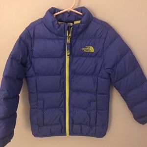 North Face girls puffer jacket